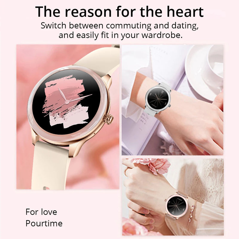 COLMI V33 Lady Smartwatch 1.09 inch Full Screen Thermometer Heart Rate Sleep Monitor Women Smart Watch - Lipon Store